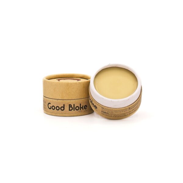 Good Bloke Medium Hold Hair Styling Wax. All Natural Ingredients, Plastic Free.